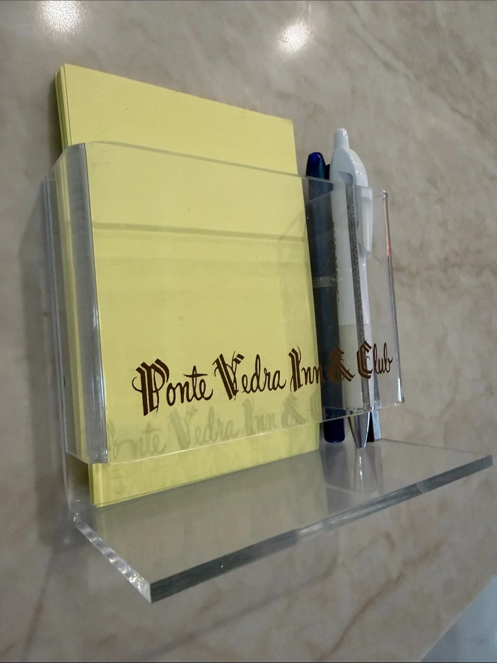 Ponte Vedra Inn and Club Memo Pad and Pen Holder